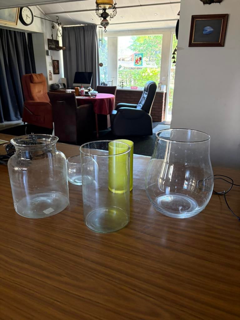 Glas, Ophalen, Zo goed als nieuw, Overige typen