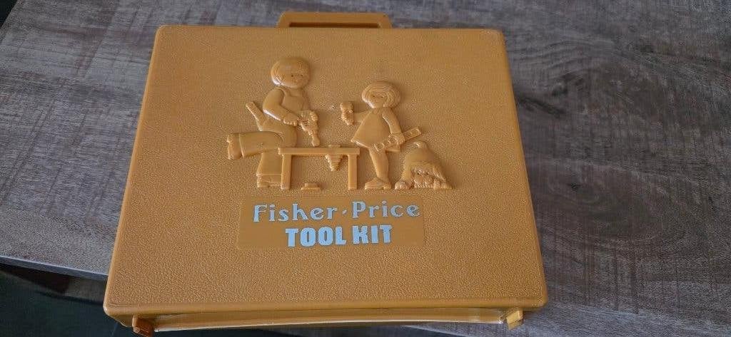 fisher price gereedschap koffer, Ophalen of Verzenden, Gebruikt, Overige typen