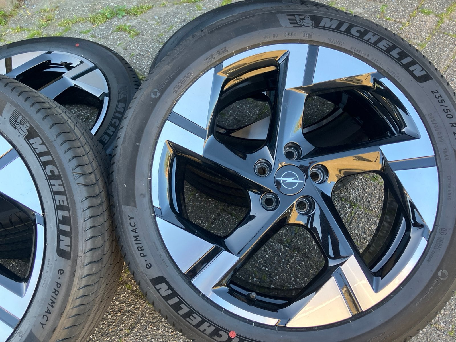 20 19 inch Opel Grandland Ds7 velgen banden 5x108, Auto-onderdelen, Banden en Velgen, Ophalen, Banden en Velgen, 235 mm, 20 inch