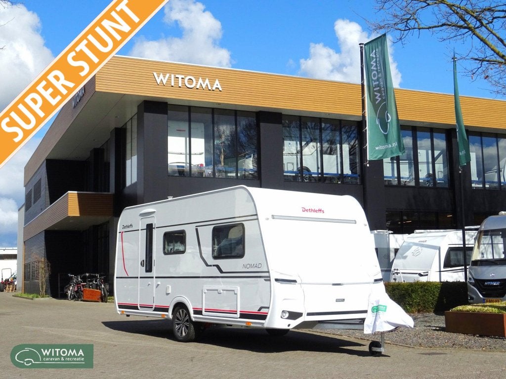 Dethleffs Nomad 460 EL € 8.304,- voordeel !, Standaardzit, Schokbreker, Bedrijf, Overige typen