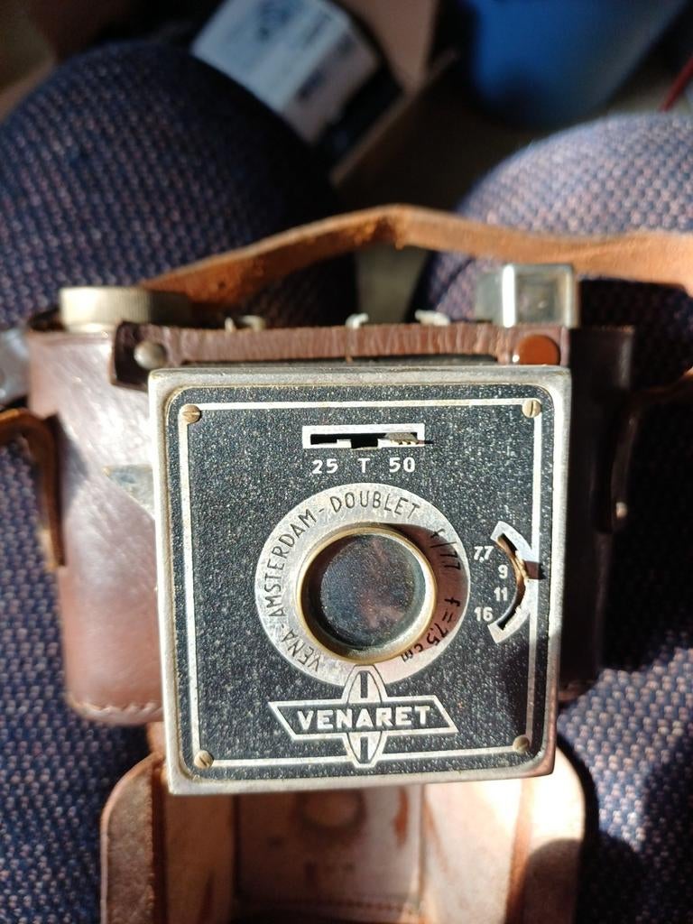 Vintage Vena Venaret camera (1951) – werkend – originel ta, Ophalen of Verzenden, Gebruikt, Compact, Overige Merken