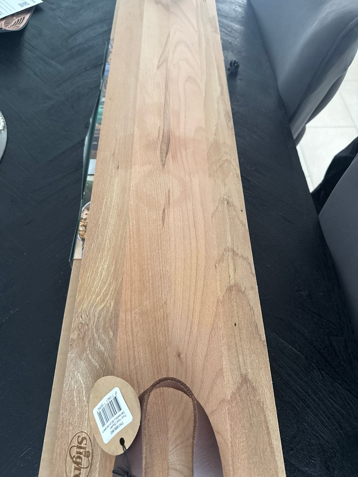 Nieuwe houten hapjesplank - 89 cm, Huis en Inrichting, Hout, Snij-/serveerplank, Nieuw, Ophalen of Verzenden