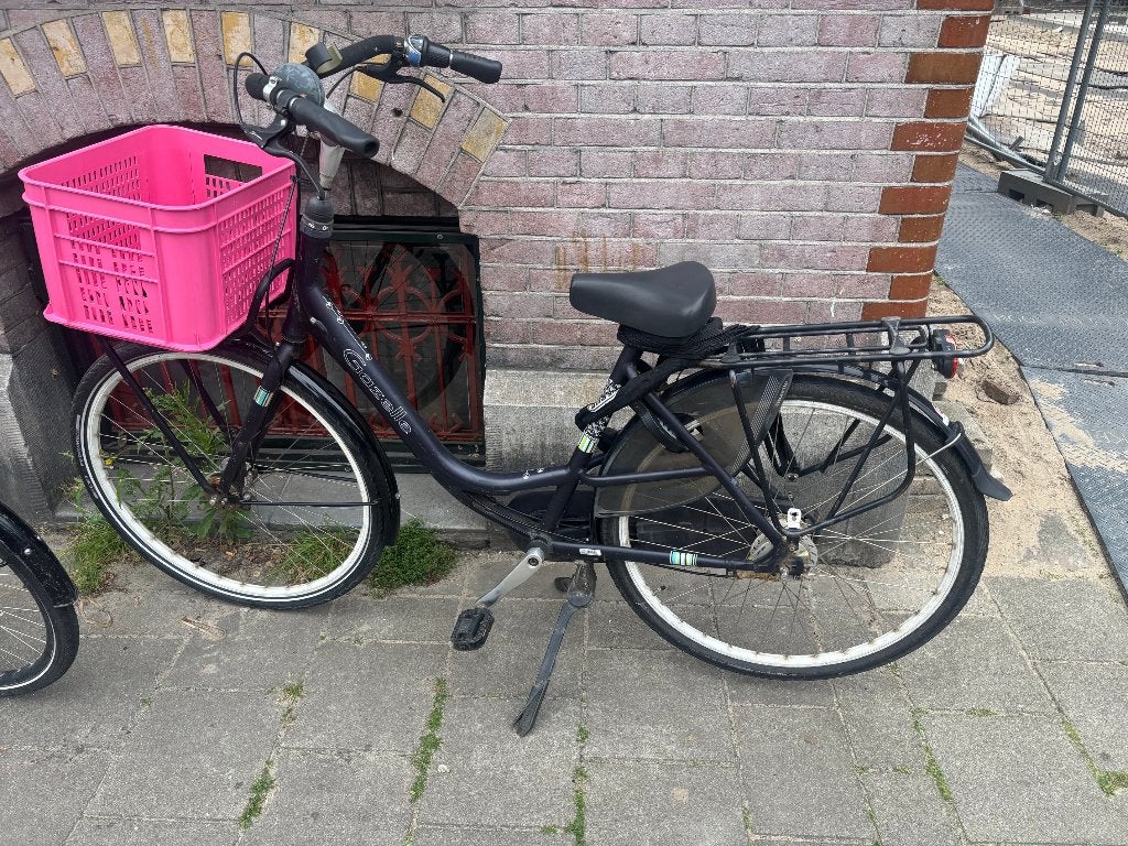 Gazelle damesfiets met 7 versnellingen en Abus slot, Fietsen en Brommers, Ophalen, Velgrem, Versnellingen, Gazelle