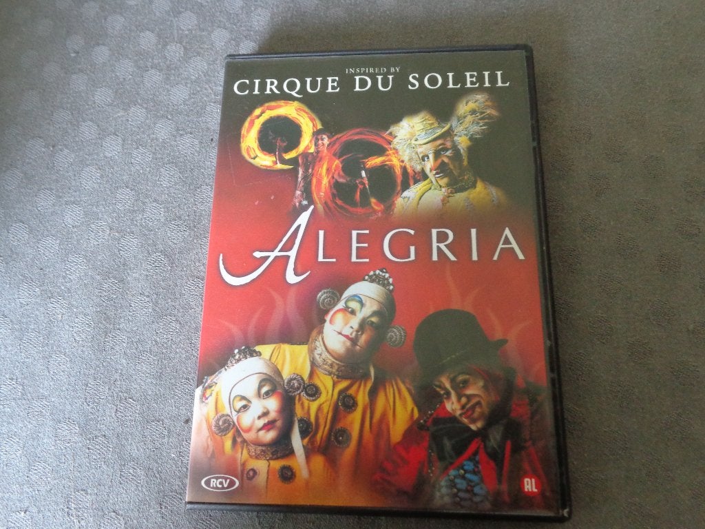 Cirque du Soleil Alegria, Alle leeftijden, Ophalen of Verzenden, Zo goed als nieuw