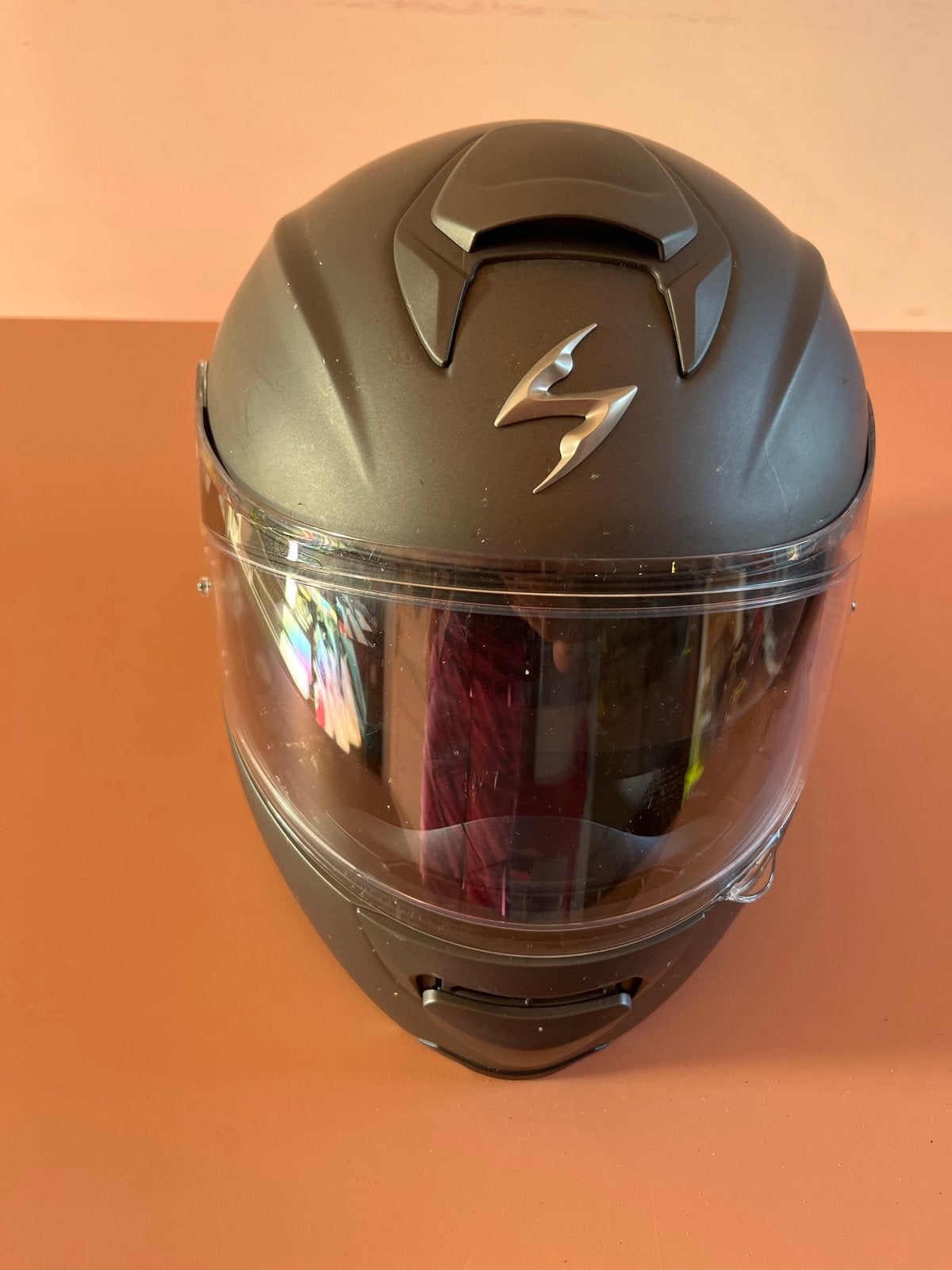 Scorpion Integraalhelm - Mat Zwart, Motoren, Kleding | Motorhelmen, Dames, Integraalhelm, L, Tweedehands
