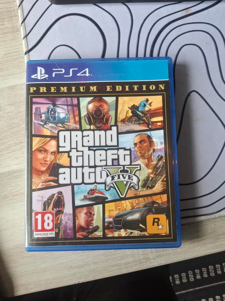 GTA 5 voor PlayStation 4, Avontuur en Actie, Online, Vanaf 18 jaar, 1 speler