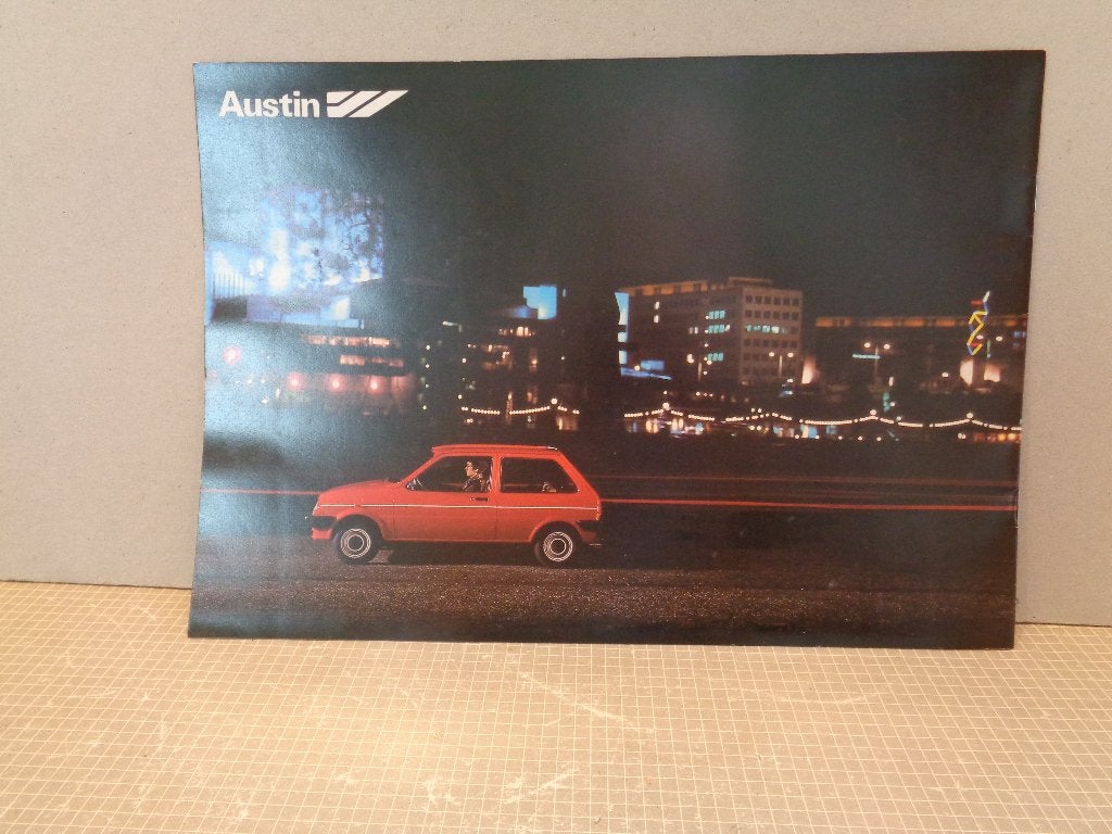 austin brochure, Ophalen of Verzenden, Zo goed als nieuw, Overige merken