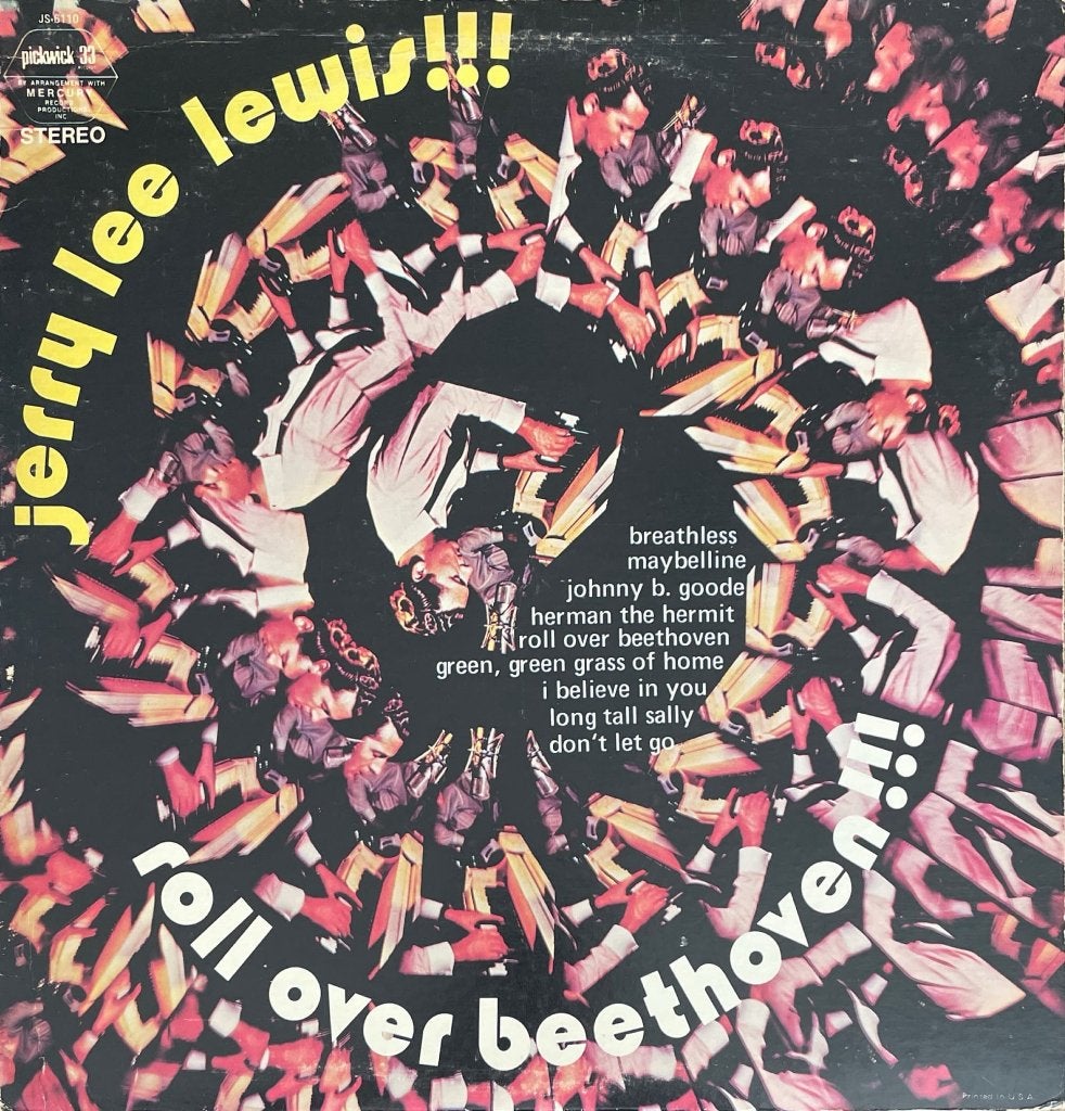 Jerry Lee Lewis – Roll Over Beethoven !!, LP, Gebruikt, Ophalen of Verzenden, 12 inch