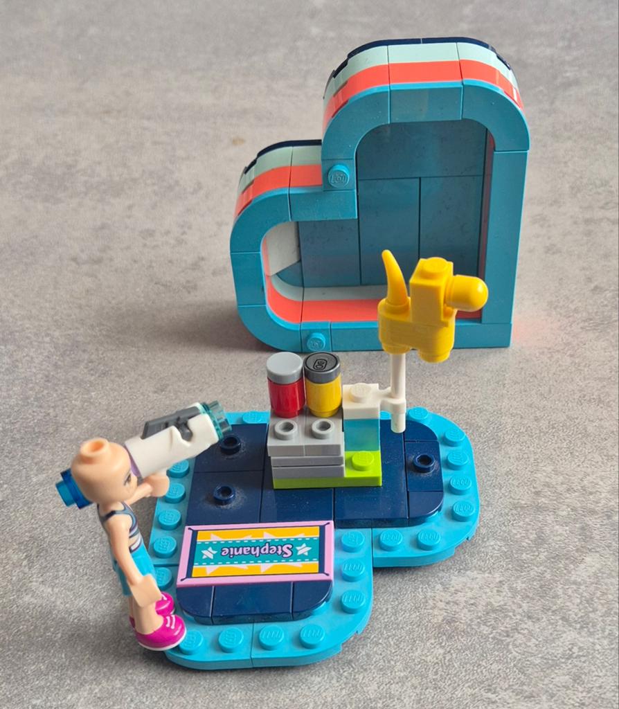 Lego Friends Stephanie's hartvormige zomerdoos 41386, Ophalen of Verzenden, Lego, Friends