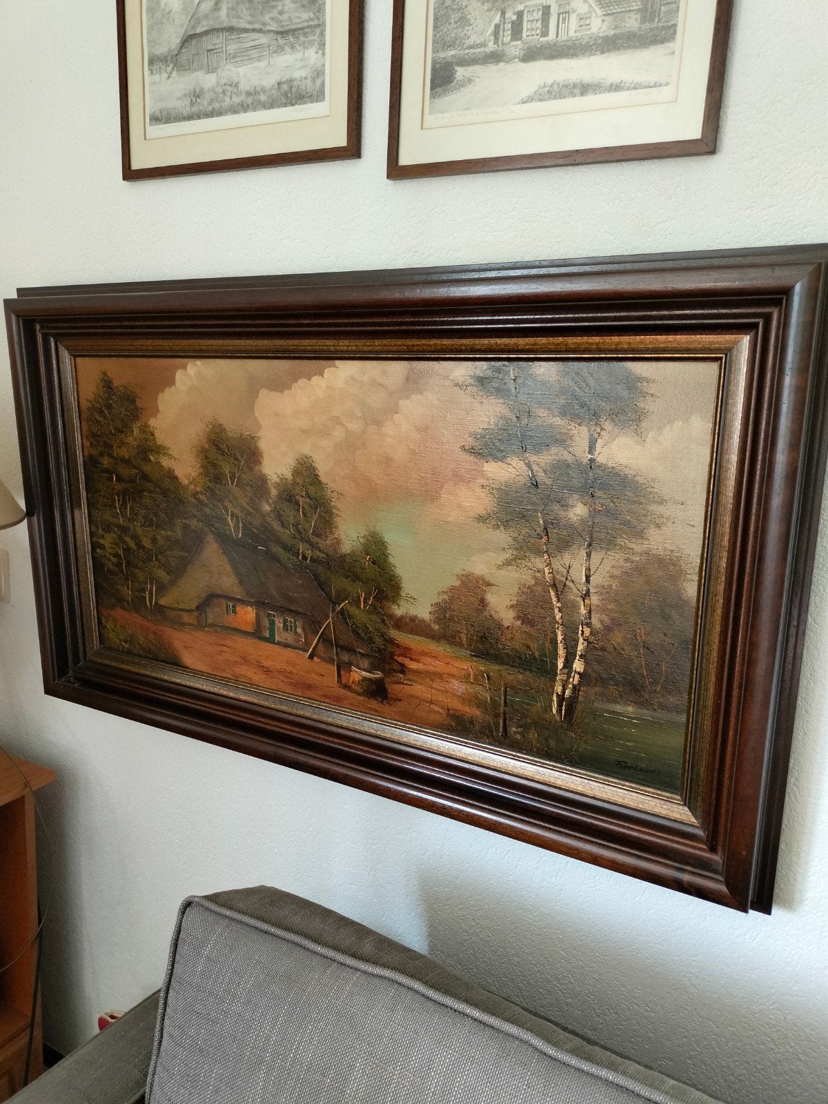 schilderij Roelandt, Antiek en Kunst, Ophalen, Doek, Olieverf, Klassiek