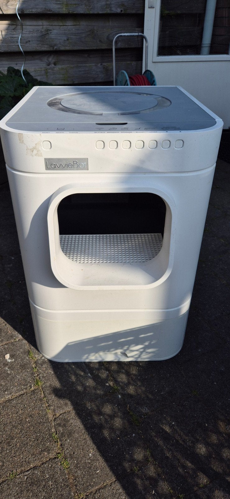 Lavviebot automatische kattenbak uit het hoogste segment, Ophalen of Verzenden, Zelfreinigend, Zo goed als nieuw, Gesloten