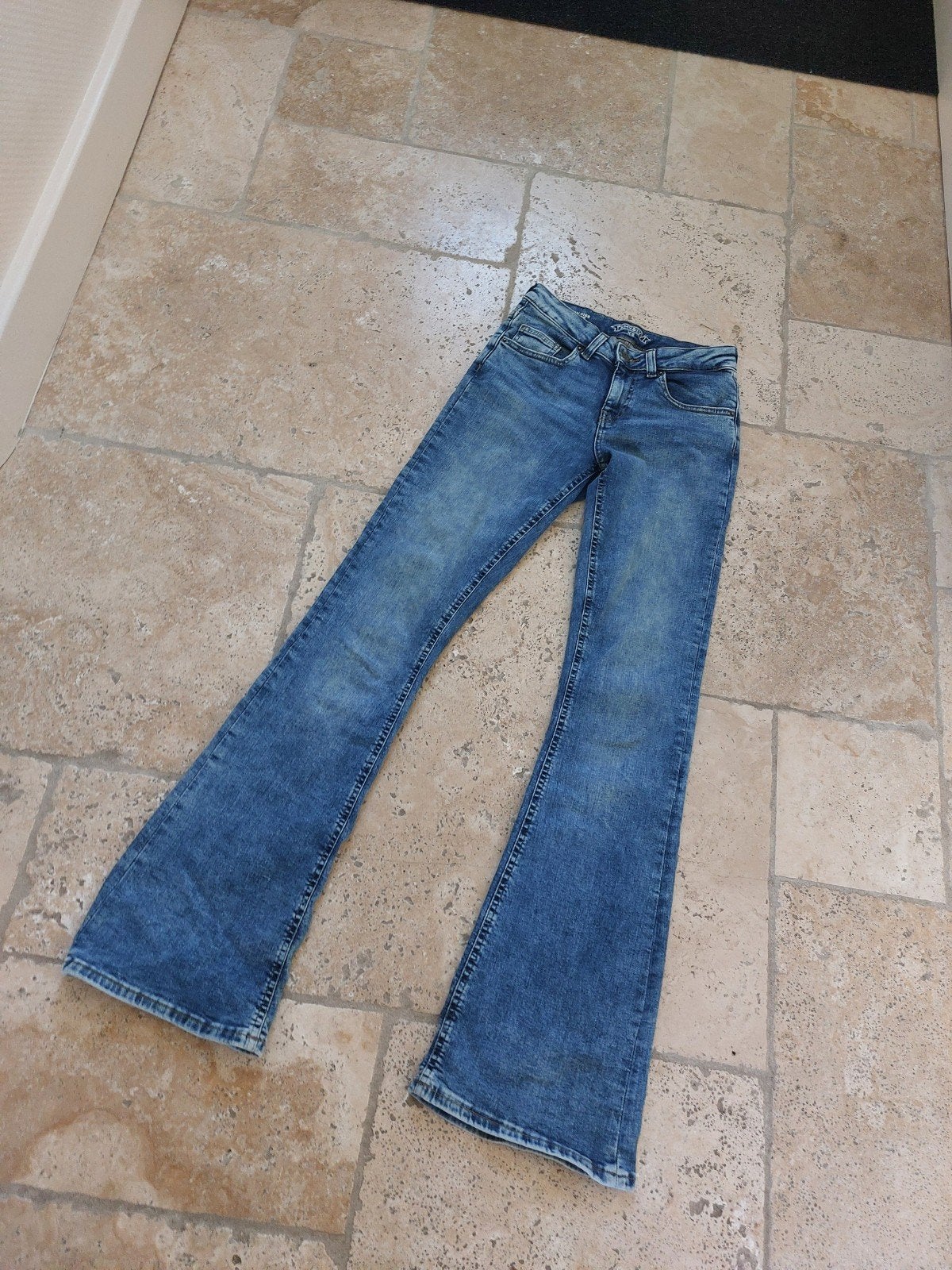 Stoere jeans xs van amy & ivy, Blauw, Overige jeansmaten, Ophalen of Verzenden, Amy & Ivy