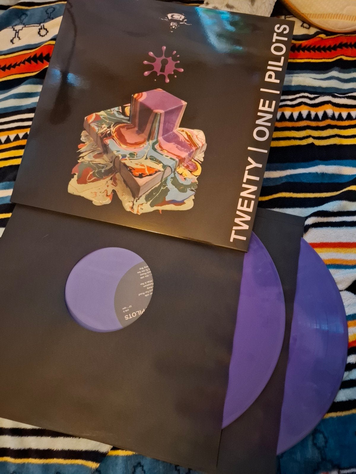 Twenty one Pilots self titled paars vinyl LP (ruilen?), Cd's en Dvd's, Vinyl | Rock, Ophalen, Nieuw in verpakking, 12 inch, Poprock