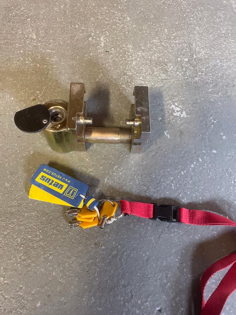 Disselslot Steady KS-26 voor aanhanger of caravan, Verzenden, Gebruikt, Overige typen