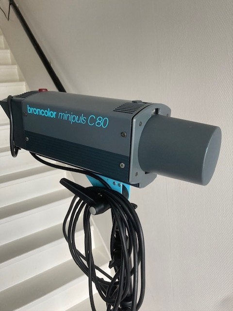 Broncolor Minipuls C80 3x C40 2x, Audio, Tv en Foto, Ophalen, Gebruikt, Overige typen