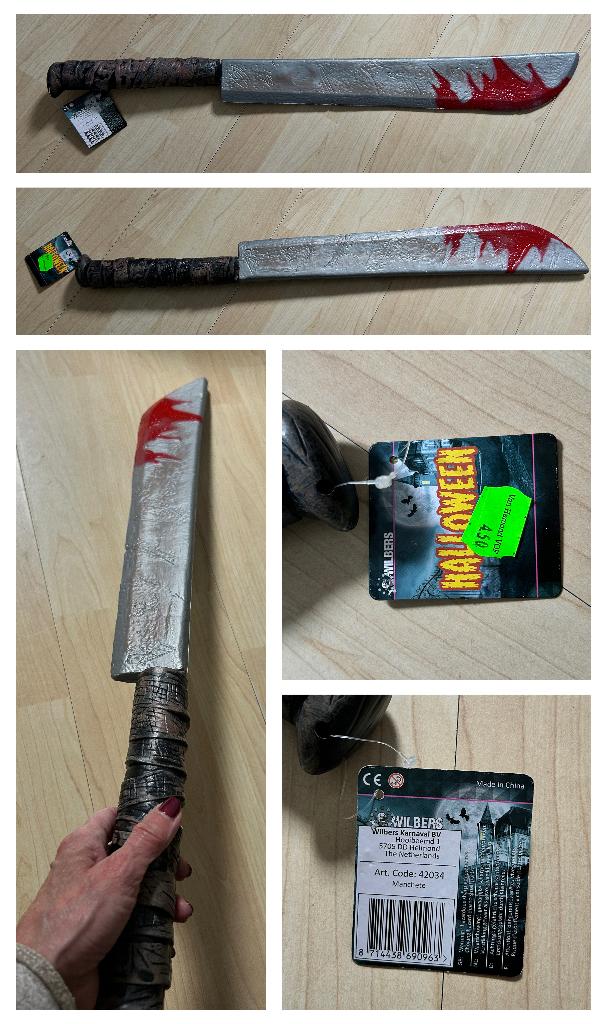 Zwaard / speelgoedzwaard / halloween / NIEUW, Ophalen of Verzenden, Nieuw, Accessoires
