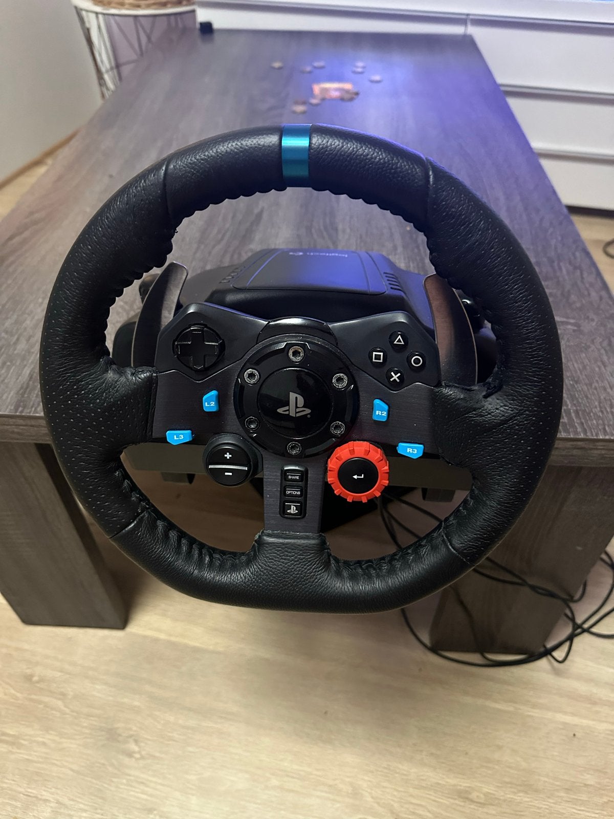 Logitech G29 Racestuur met Pedalen (PS3/PS4/PS5/PC), Spelcomputers en Games, Ophalen of Verzenden, Overige merken, Zo goed als nieuw