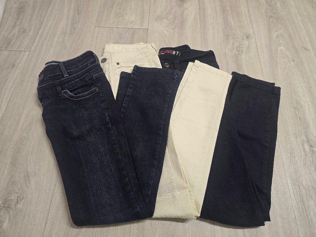 Pakket jeans XS, Sutherland, Blauw, Ophalen of Verzenden, W27 (confectie 34) of kleiner