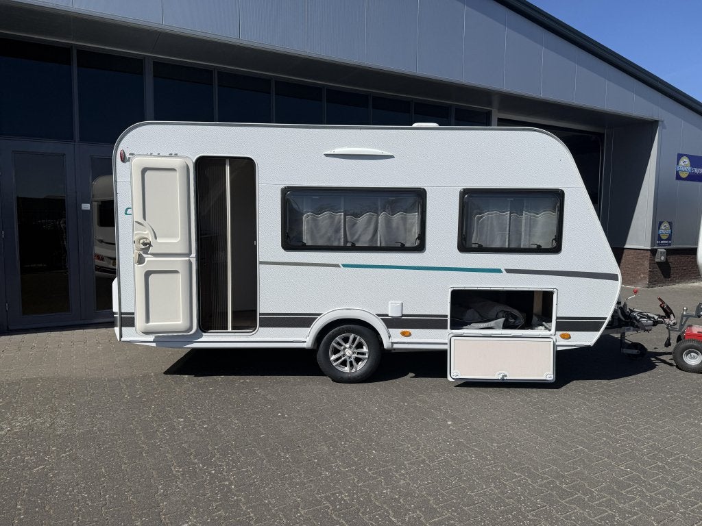 Dethleffs C'Joy 420 QSH Bed + XXL Koeler BOVAG 2026 BJ 2020, Standaardzit, Bedrijf, Schokbreker, Dwarsbed