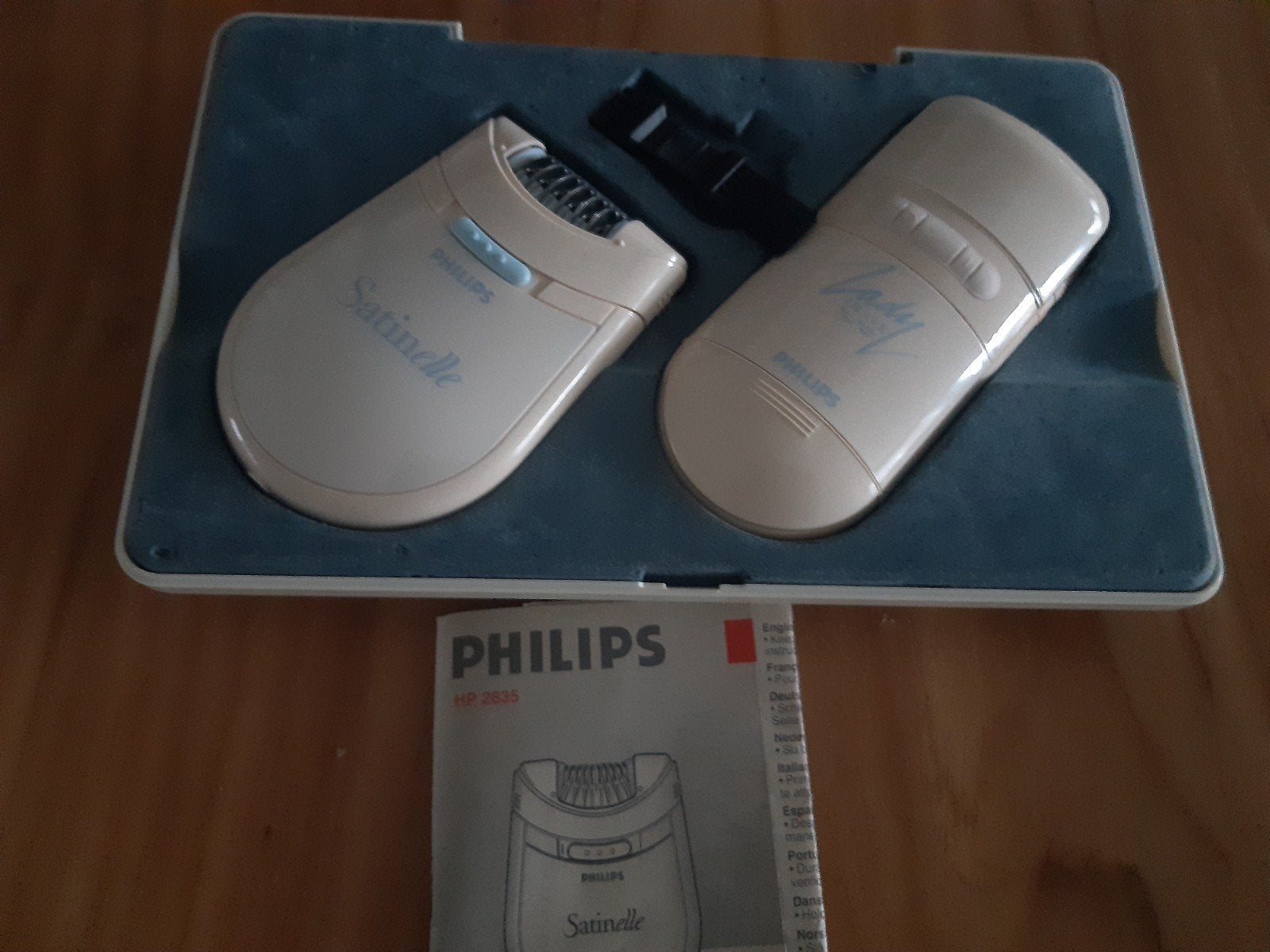 Philips Satinelle & Ladyshave Ontharingsset - Nieuwstaat, Ophalen, Zo goed als nieuw, Scheren en Epileren