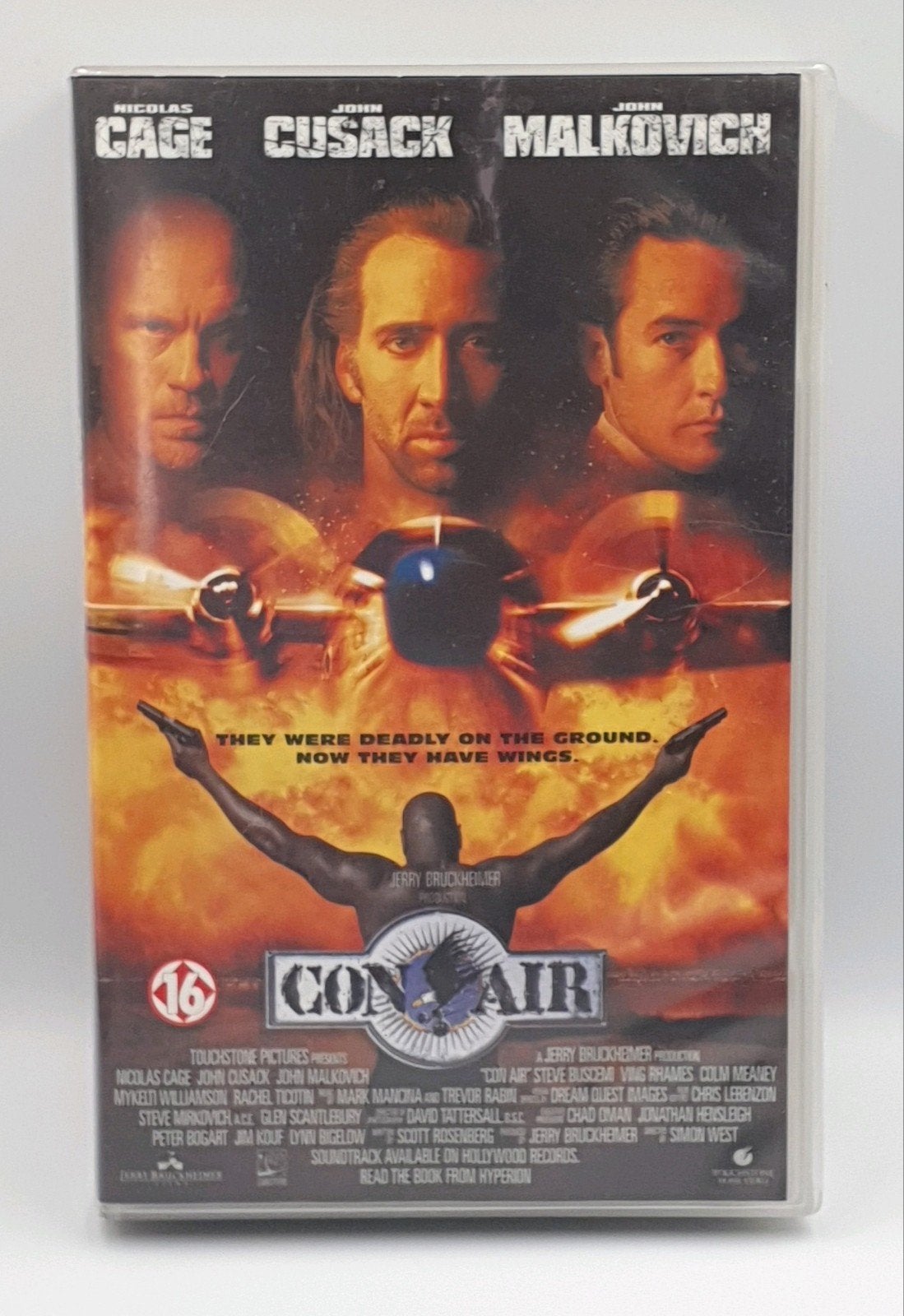 Te koop: Con Air VHS - Actie en Avontuur met Nicolas Cage, Cd's en Dvd's, VHS | Film, Vanaf 16 jaar, Ophalen of Verzenden, Gebruikt