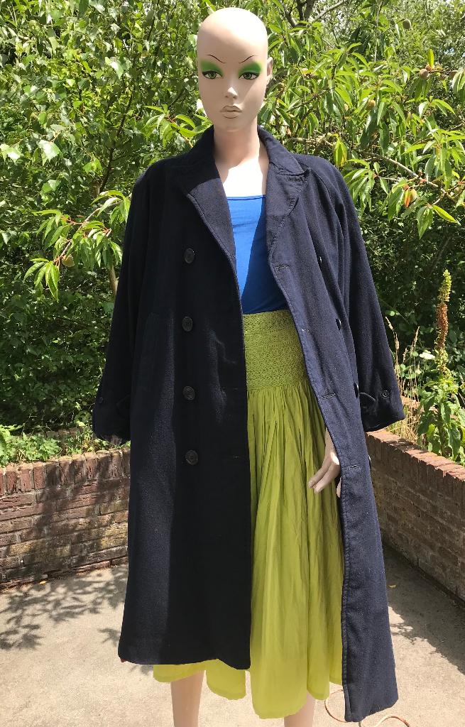 College jas MAISON DE BONNETERIE made in England donkerblauw, Kleding | Dames, Blauw, Maison de Bonneterie, Ophalen of Verzenden