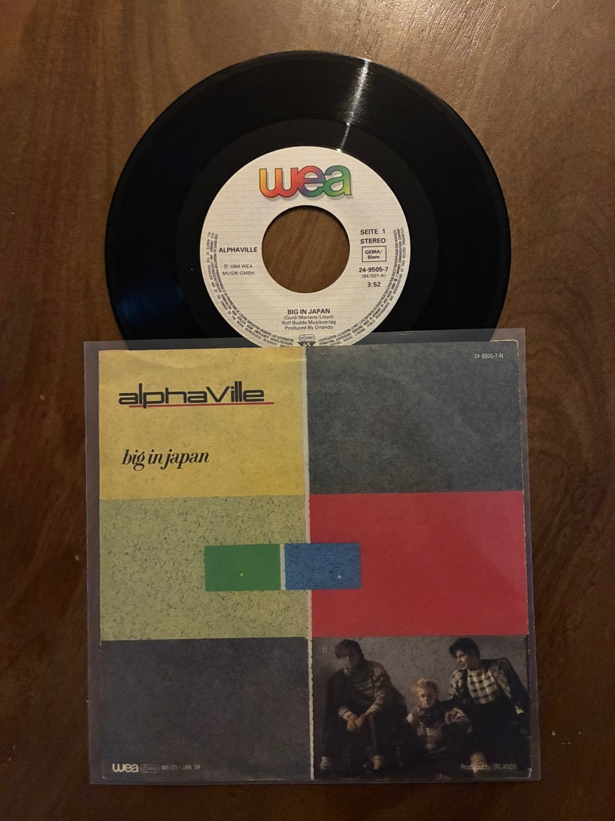 Alphaville - Big in Japan, Ophalen of Verzenden, 7 inch
