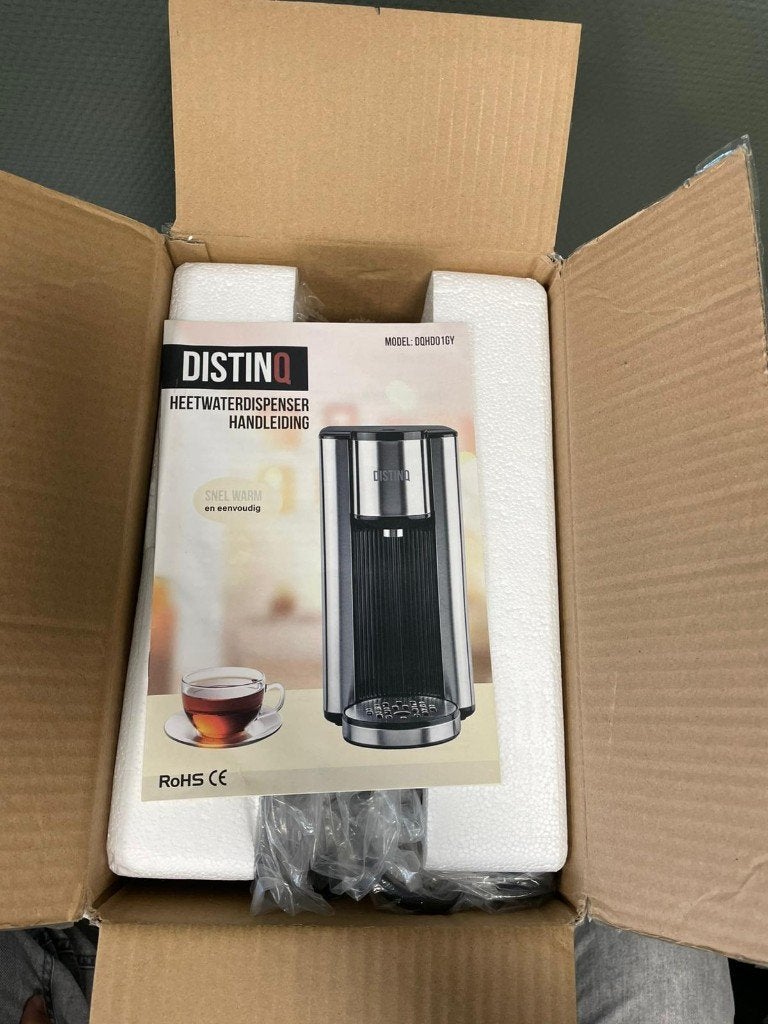 DistinQ Heetwaterdispenser - 2,5L, Ophalen of Verzenden, Zo goed als nieuw, 2 liter of meer, Info@semacobv.nl