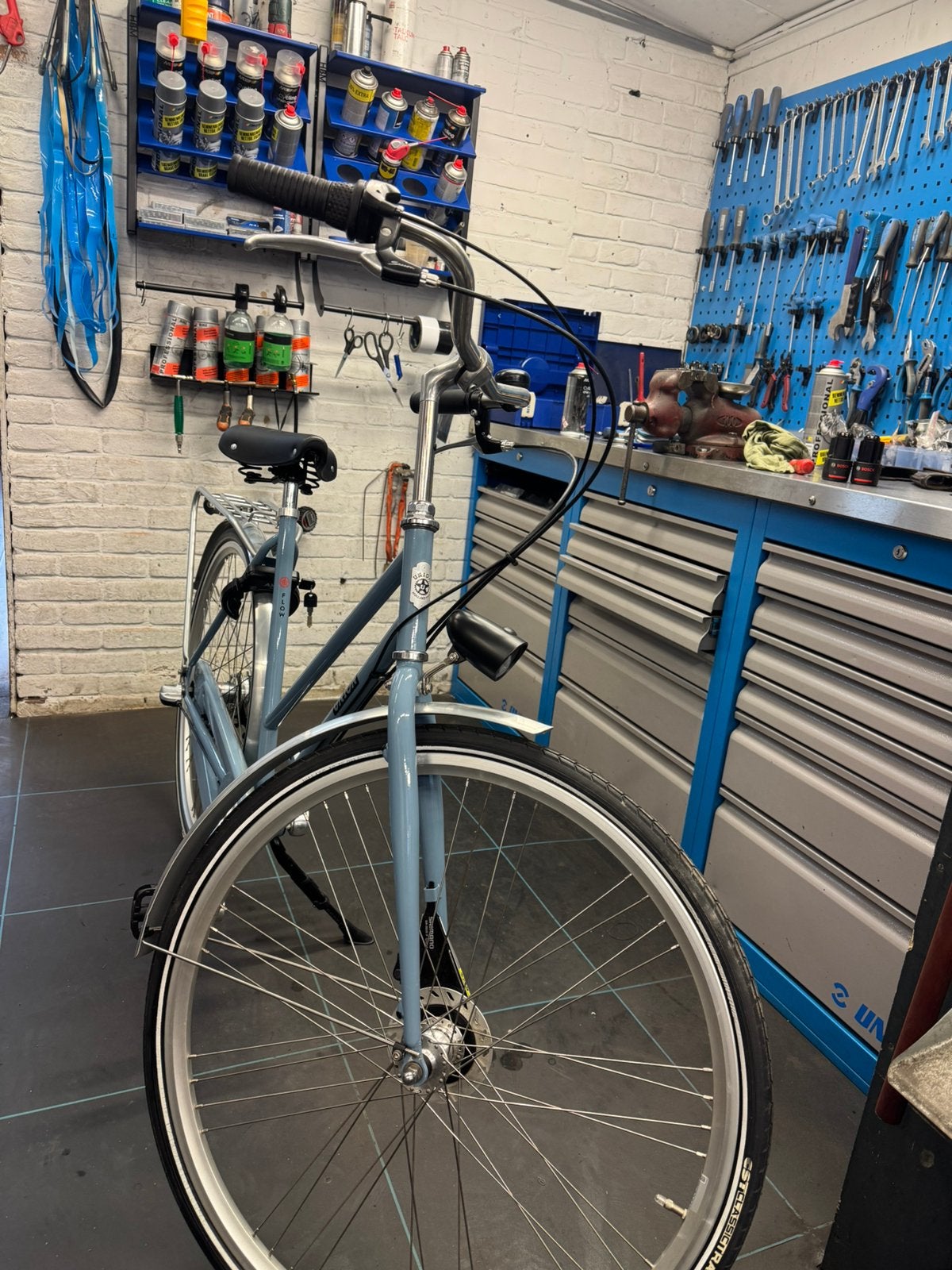 Union flow 53cm 3 versnellingen handremmen, Fietsen en Brommers, Fietsen | Dames | Damesfietsen, 53 tot 56 cm, Versnellingen, Zo goed als nieuw