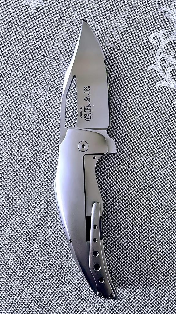 Tashi Bharucha flipper mes, Ophalen of Verzenden, Zo goed als nieuw