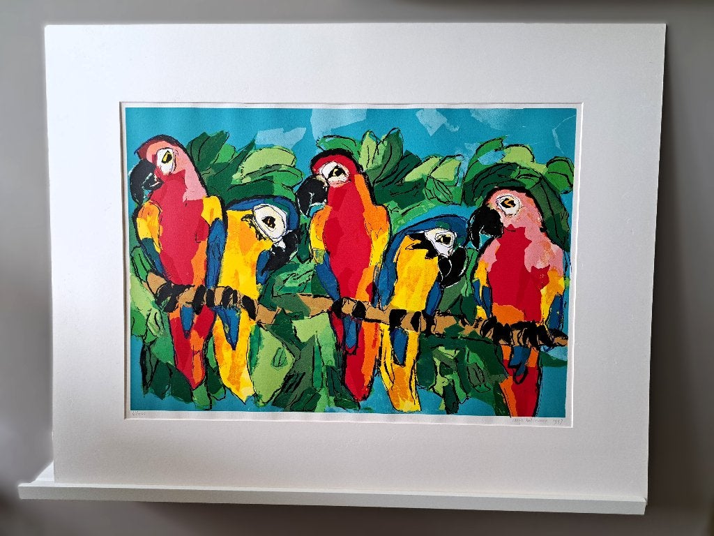 Maya Wildevuur, Antiek en Kunst, Kunst | Schilderijen | Abstract, Ophalen