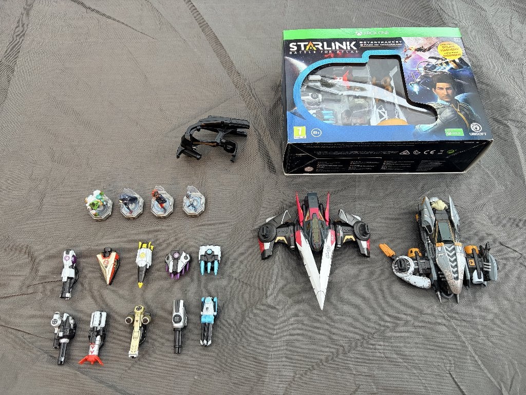 Starlink - Battle for Atlas / Xbox One starter pack met extr, Spelcomputers en Games, Avontuur en Actie, Gebruikt, 2 spelers, Eén computer