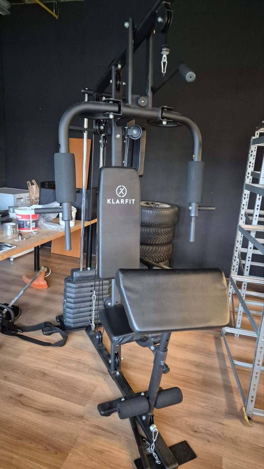 homegym fitnessapparaat van Klarfit, Ophalen, Benen, Overige typen, Zo goed als nieuw