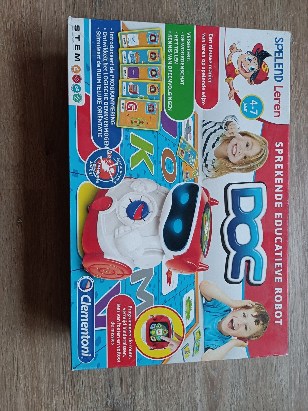 Clementoni Speelgoedrobot Doc - Educatief en Interactief, Ophalen of Verzenden, Zo goed als nieuw, Elektronica, Met licht
