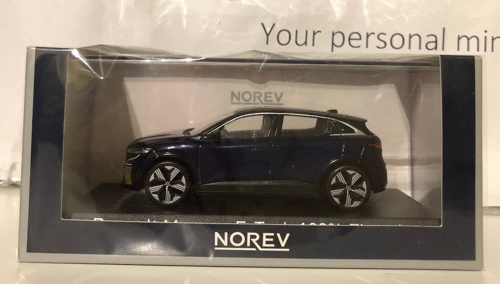 Norev 1:43 Renault Scenic E-Tech 100% Electric 2024 midnight, Ophalen of Verzenden, Nieuw, Auto, Norev