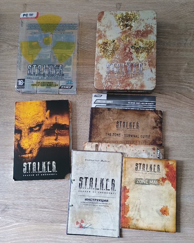 pc Stalker collectors radiation edition tin blik -lees tekst, 1 speler, Ophalen of Verzenden, Gebruikt, Vanaf 12 jaar