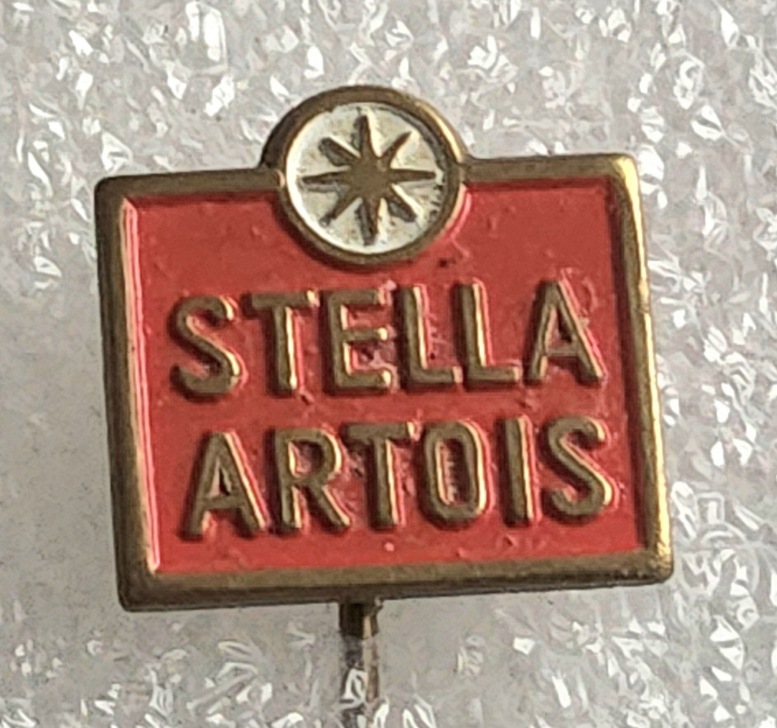 Stella Artois Speldje - Vintage Bier, Ophalen of Verzenden, Gebruikt, Merk, Speldje of Pin