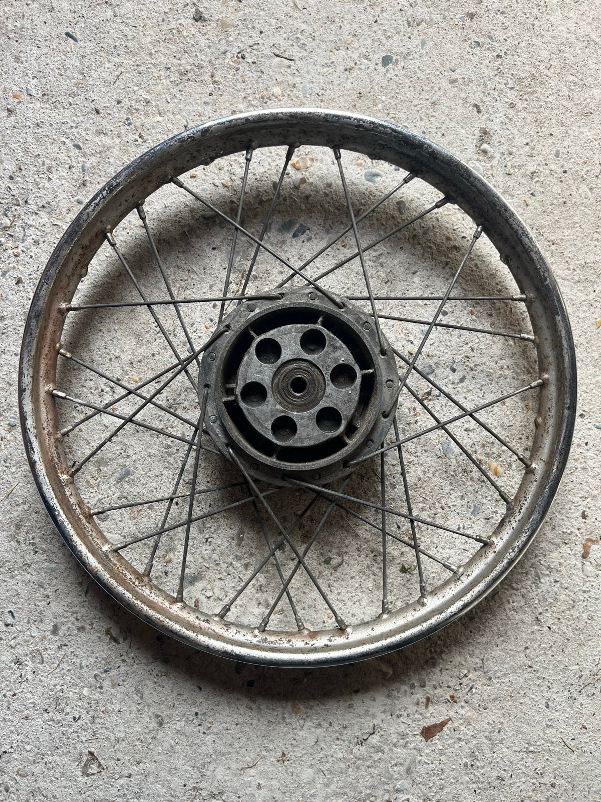 Zundapp Spaakvelg (8.5cm naaf diameter), Ophalen, Gebruikt, Overige typen
