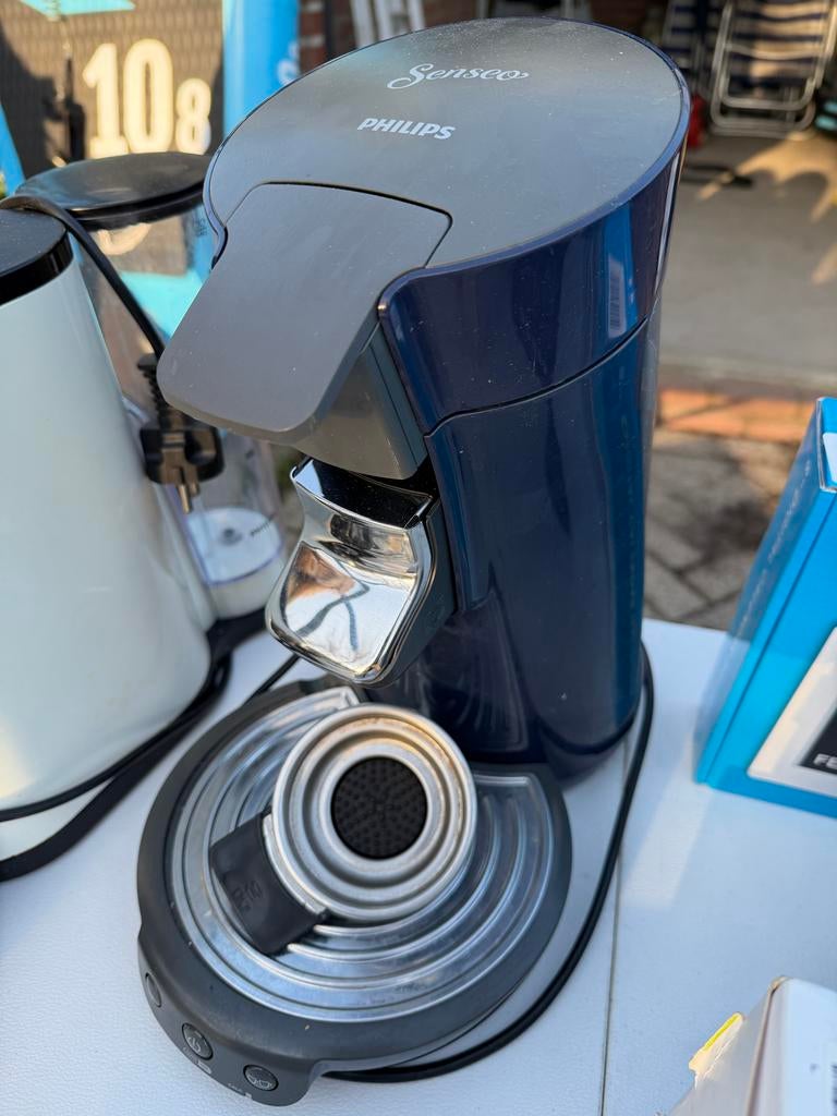 Senseo koffiemachine, Ophalen, Gebruikt, Koffiemachine, Koffiepads en cups