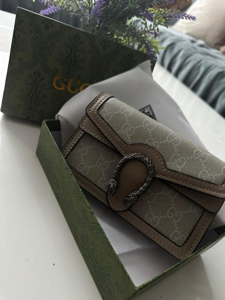 Gucci Mini GG Dionysus Schoudertasje, Verzenden, Zo goed als nieuw