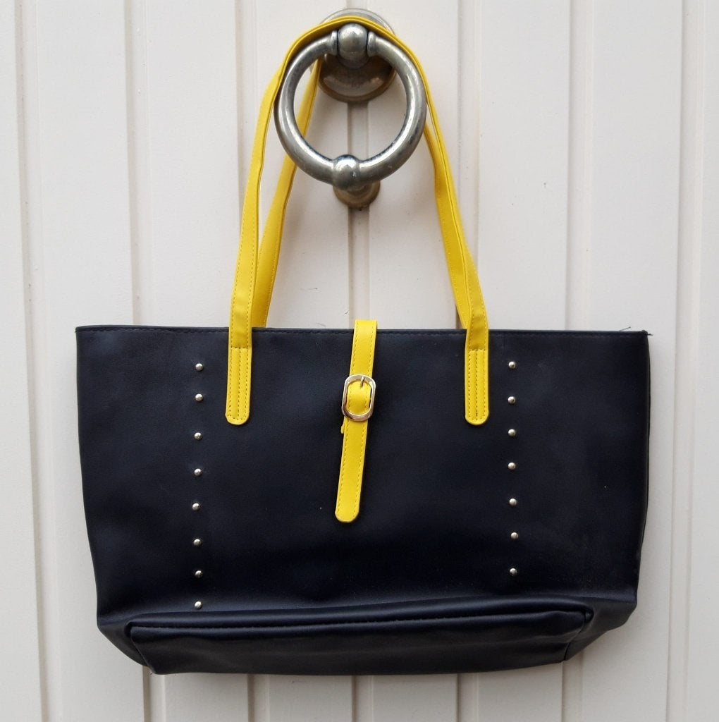 Leuke tas shopper zwart nieuw, Verzenden, Nieuw, Zwart, Shopper