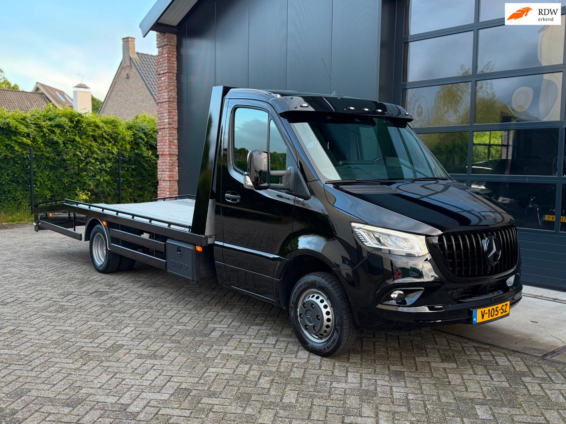Mercedes-Benz Sprinter 516 2.2 CDI 432L Euro 6 oprijwagen le, Achterwielaandrijving, Gebruikt, 4 cilinders, 163 pk