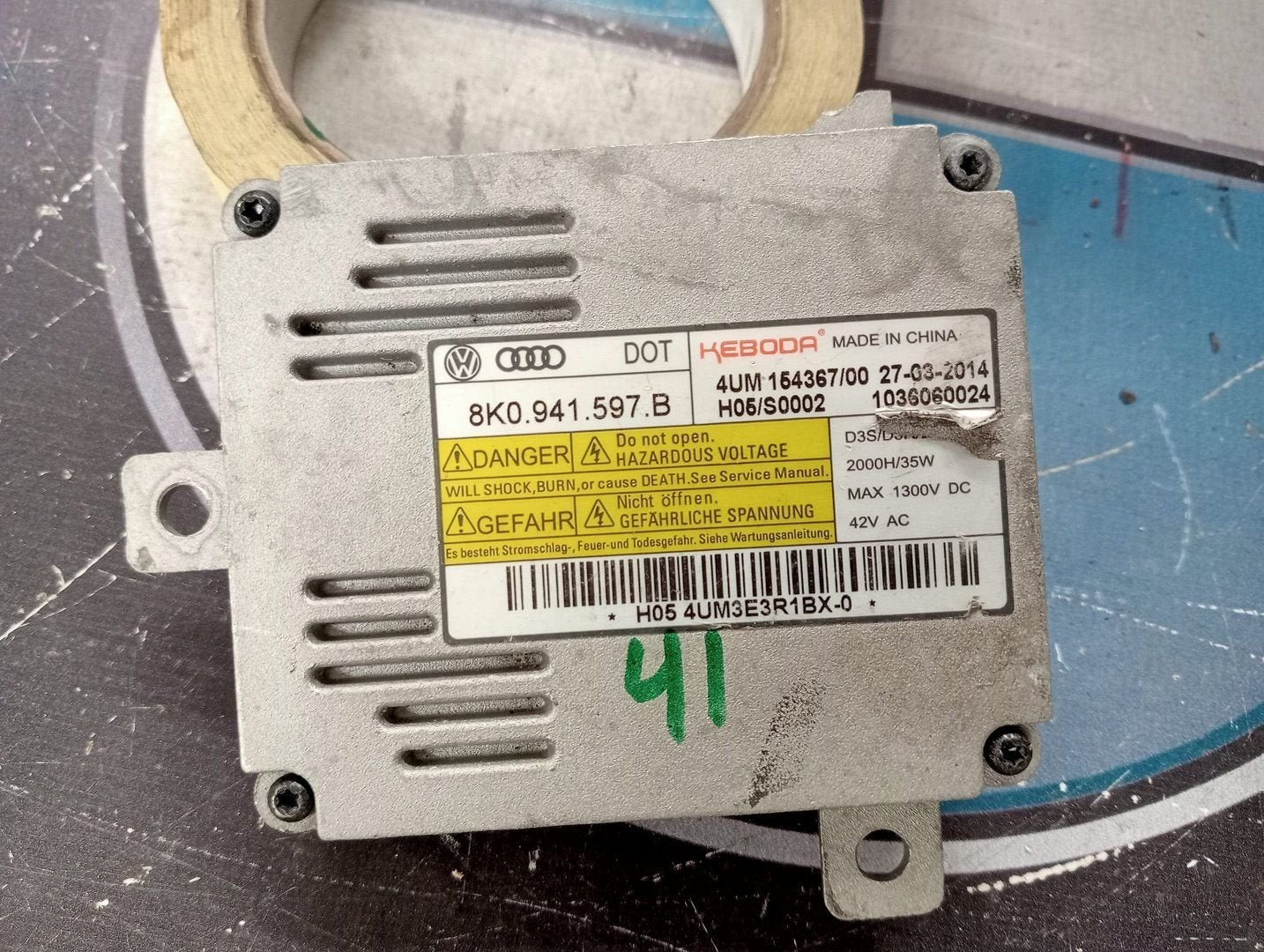 Skoda Octavia 04-2013 tot 03-2017 5E 8K0941597B xenon, Gebruikt, -, -, Ophalen of Verzenden