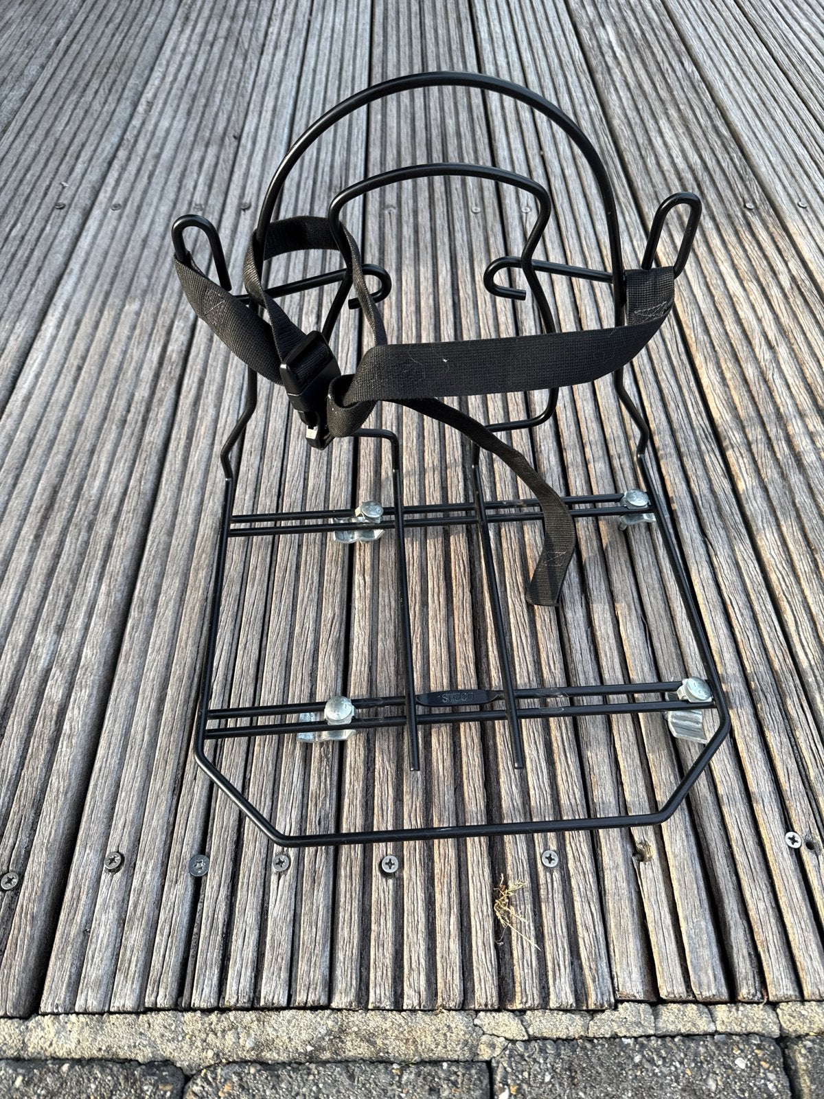 Steco rugtasdrager (Monkey Mee) - Perfect voor school, Fietsen en Brommers, Ophalen, Zo goed als nieuw