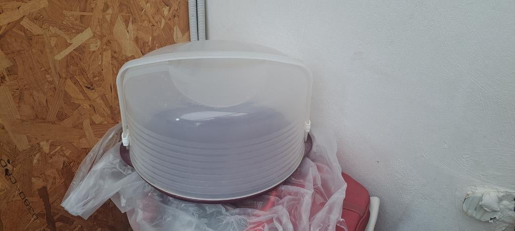 Tupperware gebakschaal (demo model), Ophalen of Verzenden, Zo goed als nieuw, Paars, Schaal