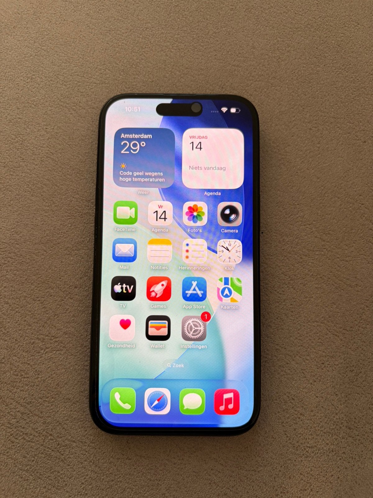 iPhone 15 Black/Zwart 128GB 86% Batterij ZGAN, Ophalen, IPhone 15, Zwart, Zo goed als nieuw