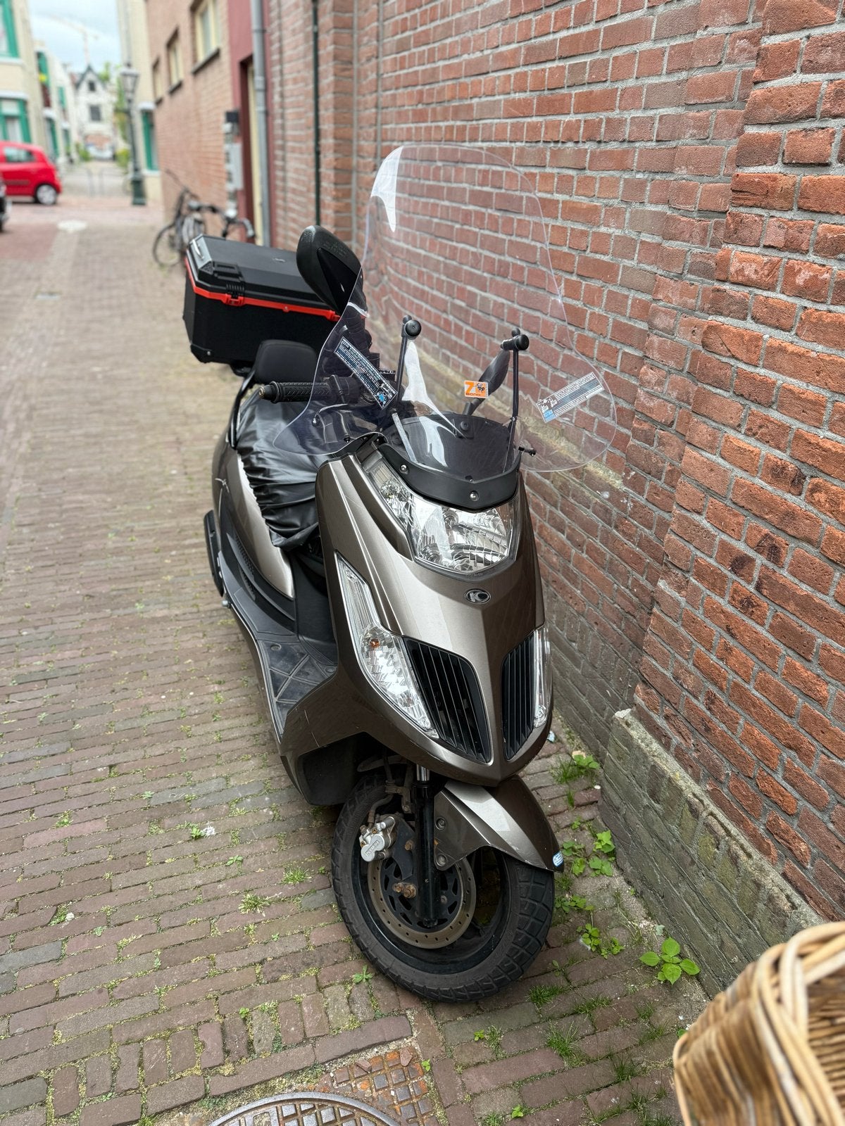 Kymco New Dink 50 uit 2015 - Goed onderhouden, Fietsen en Brommers, Scooters | Kymco, Ophalen, Gebruikt, Overige modellen, Maximaal 45 km/u