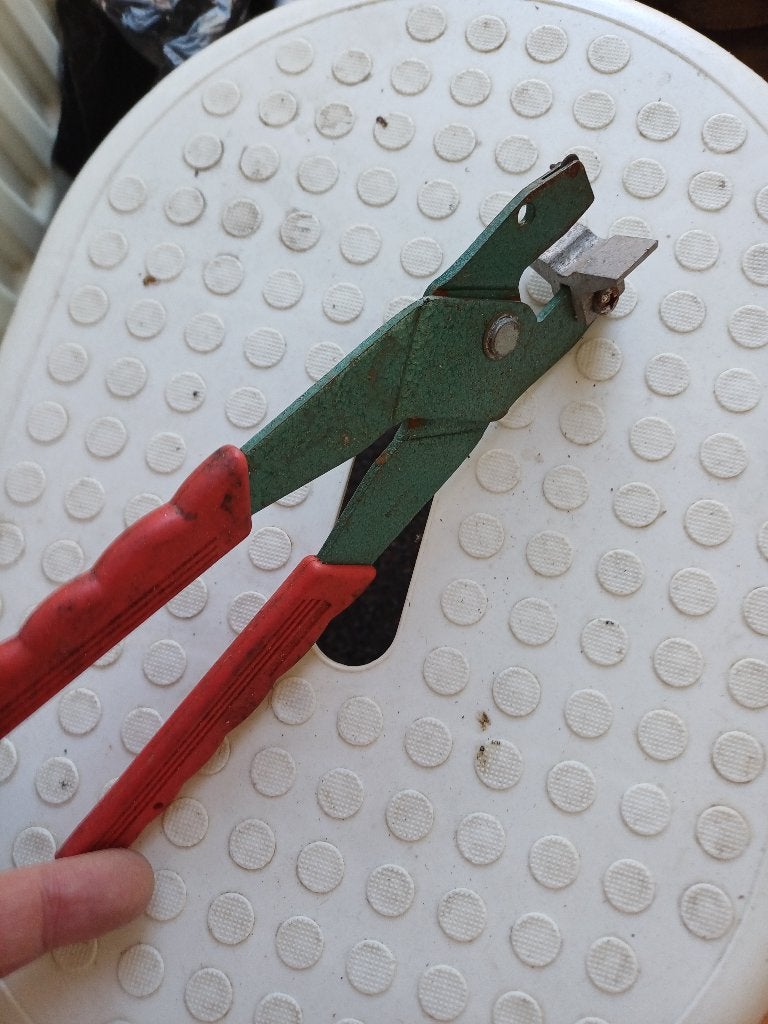 Vintage Giken Japan Tegeltang/ Mozaïektang–Carbide TipRoller, Ophalen of Verzenden, Gebruikt