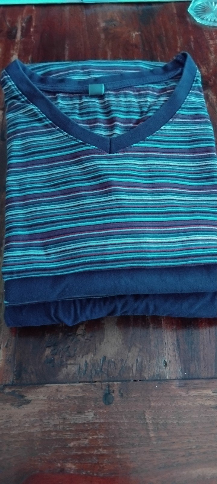 twee Heren Pyjama's,  maat XXL, Onbekend, Blauw, Overige maten, Ophalen of Verzenden