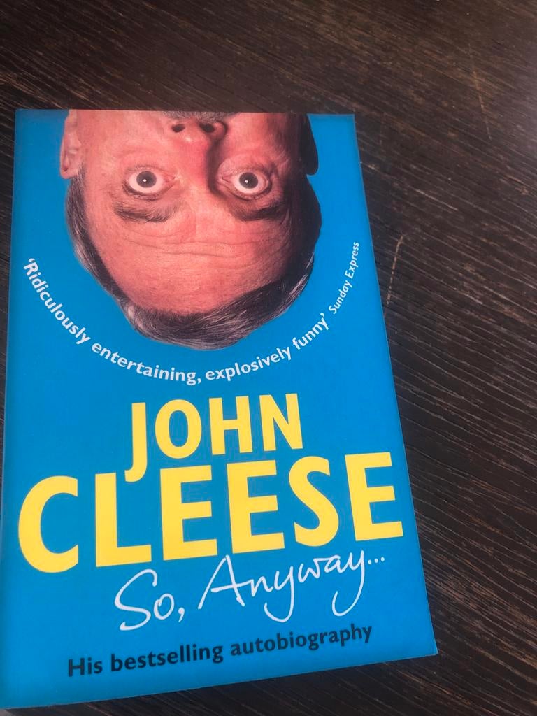 John Cleese - So, Anyway... Autobiografie, Ophalen of Verzenden, Zo goed als nieuw, Film, Tv en Media